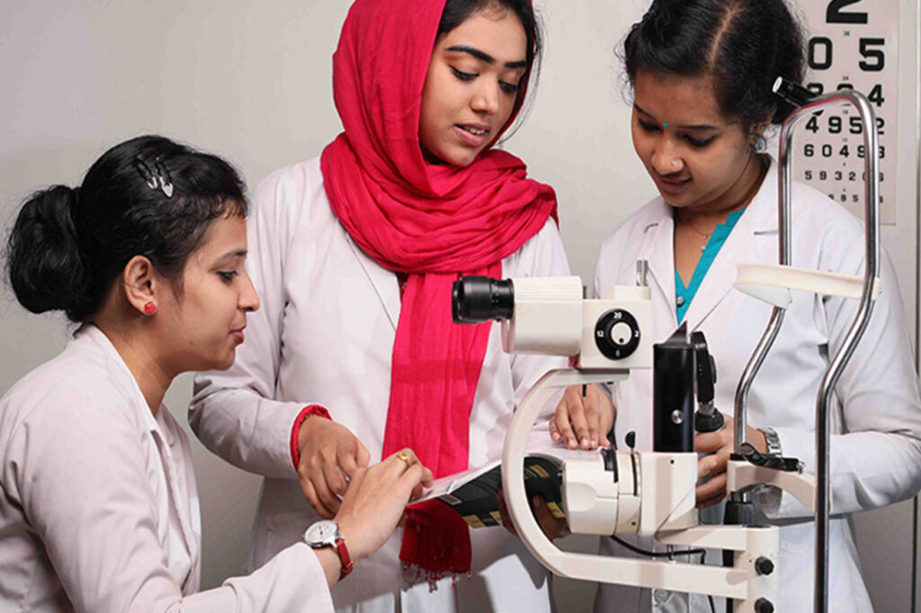 best BSc Optometry Private Colleges in Kerala